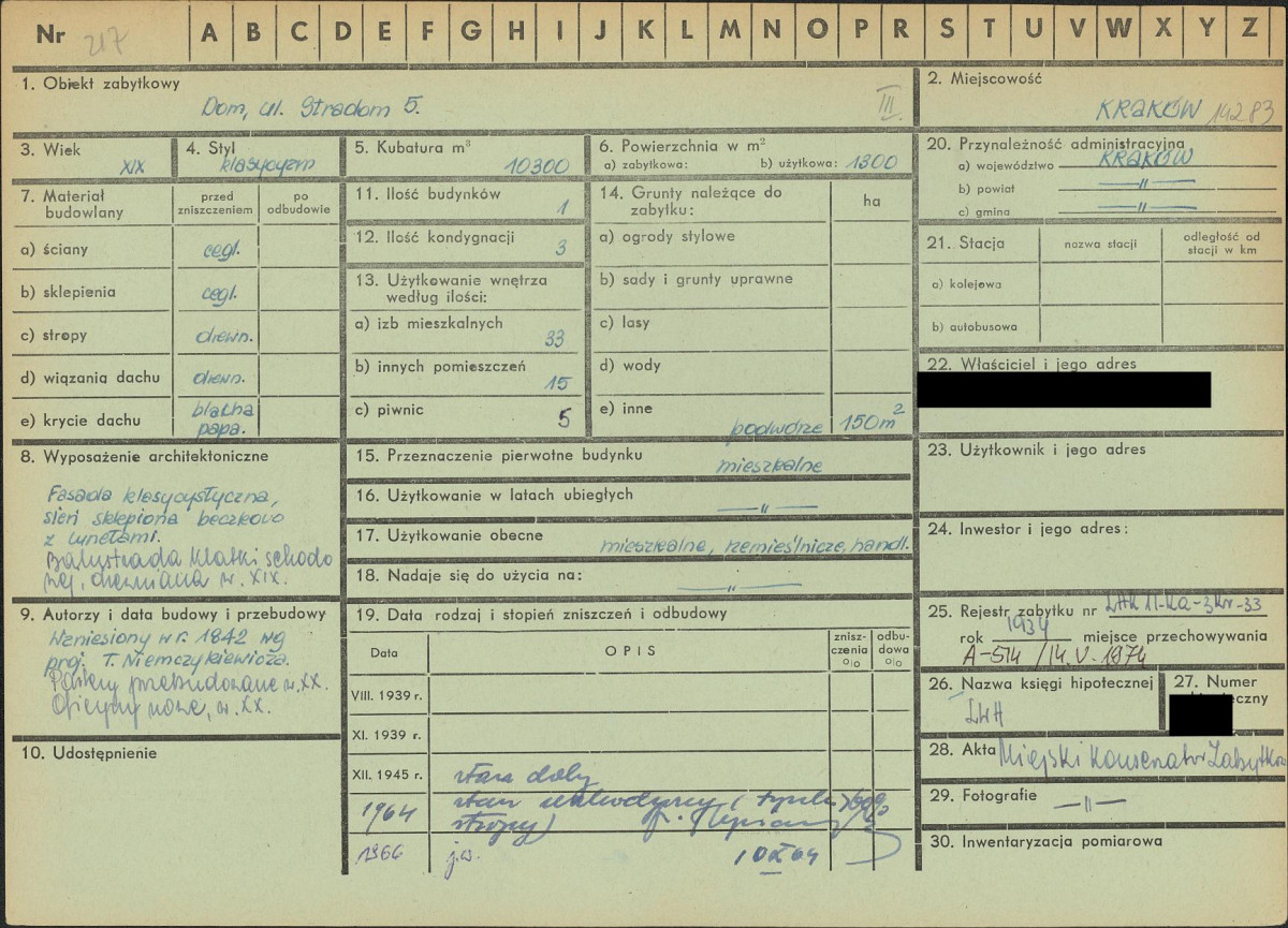 KZ - Karta zielona, skan nr 1