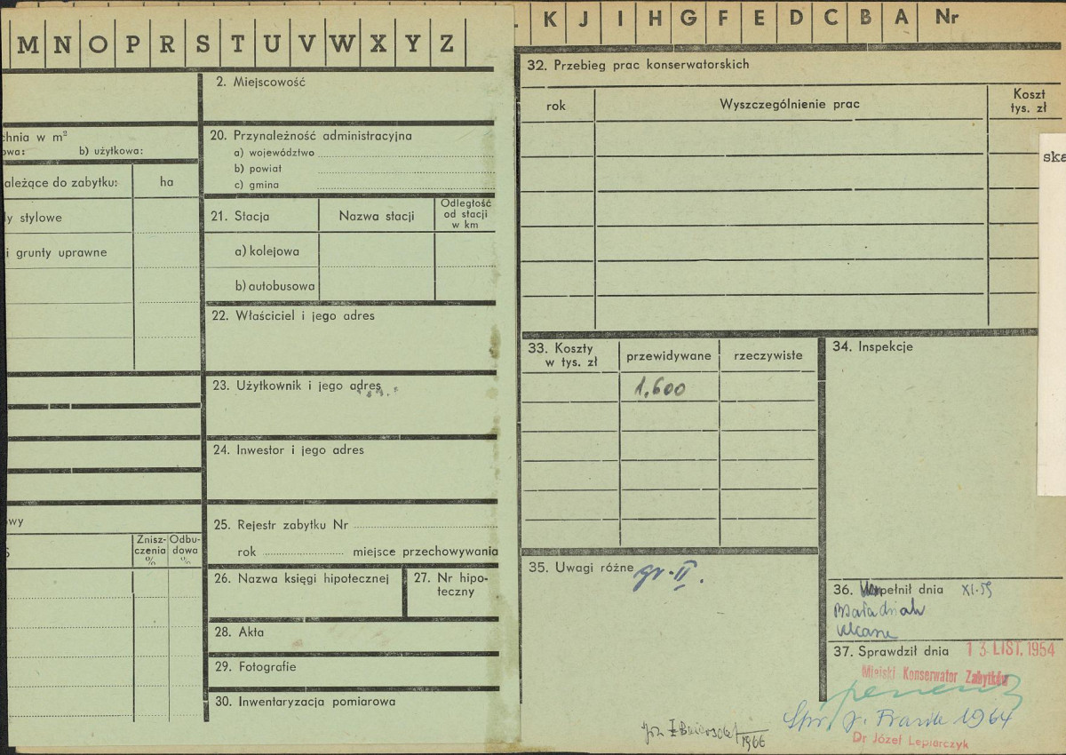 KZ - Karta zielona, skan nr 4