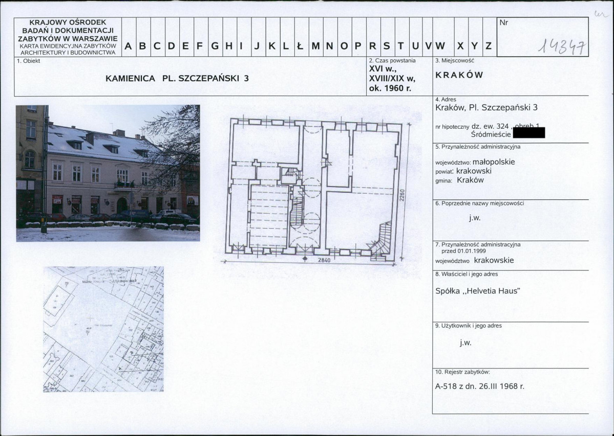 KB - Karta biała, skan nr 1