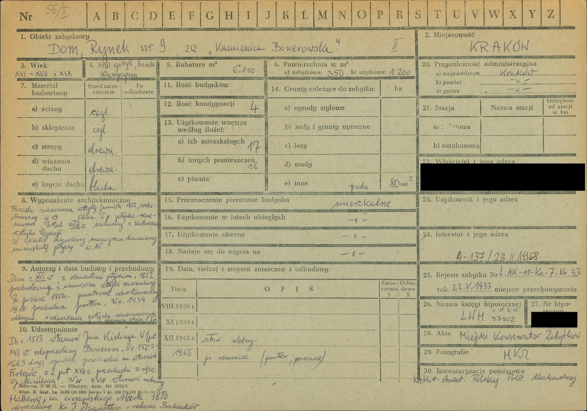 KZ - Karta zielona, skan nr 1