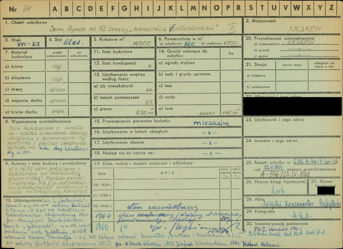 KZ - Karta zielona, skan nr 1