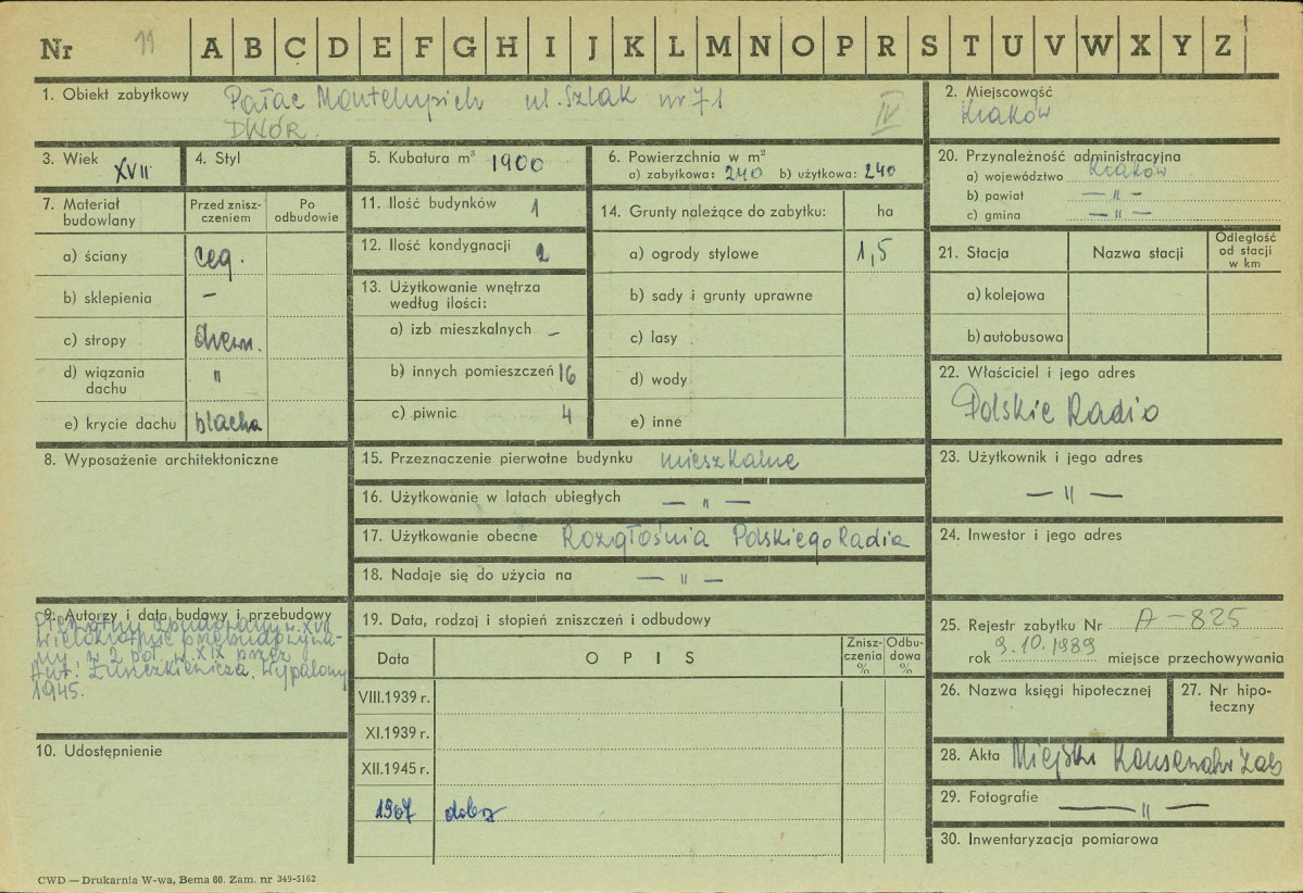 Karta zielona, skan nr 1