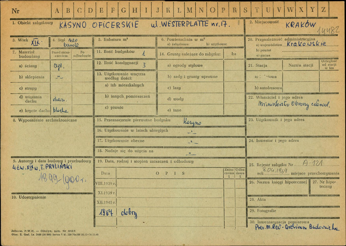 Karta zielona, skan nr 1