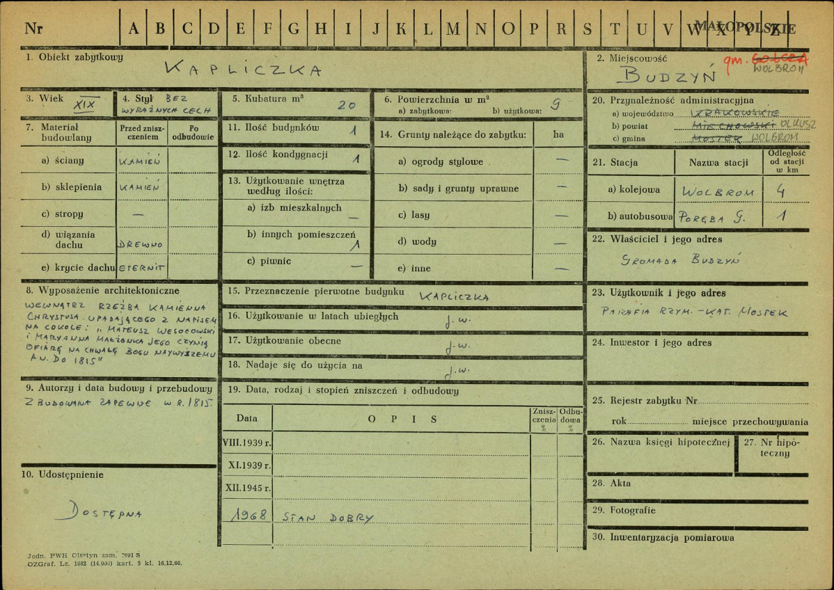 Karta zielona, skan nr 1