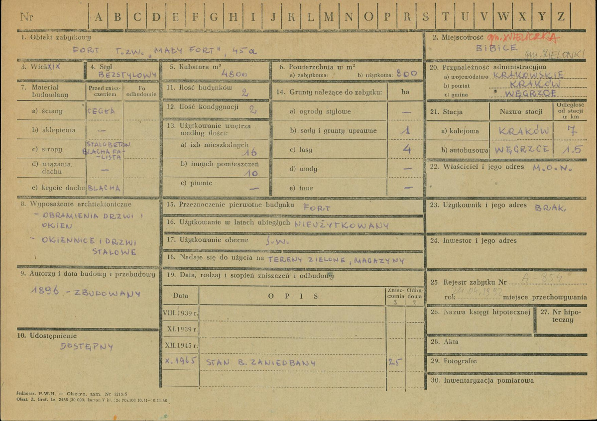 Karta zielona, skan nr 1