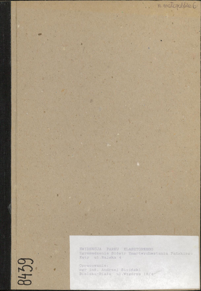 Ewidencja parkowa, skan nr 1