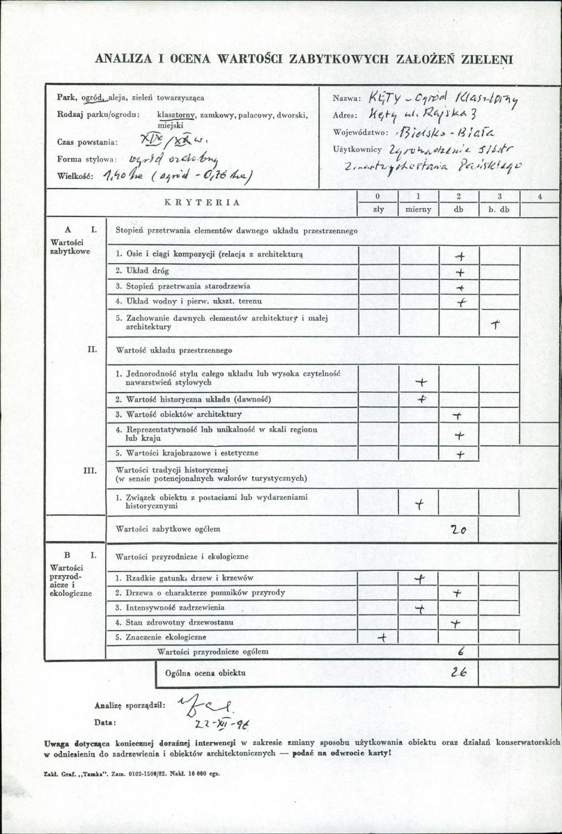 Ewidencja parkowa, skan nr 3