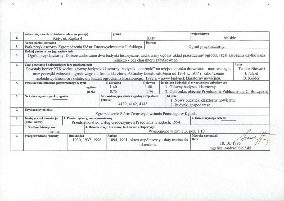 Ewidencja parkowa, skan nr 7