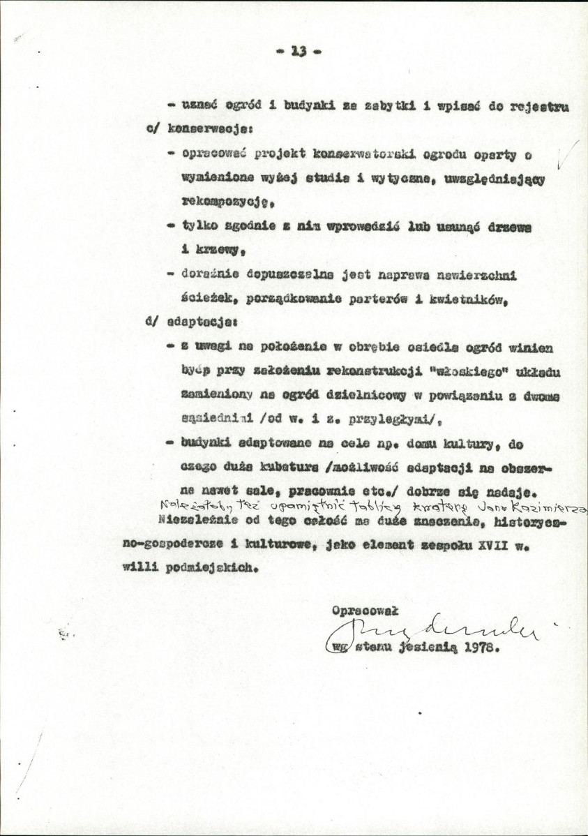 Ewidencja parkowa, skan nr 17