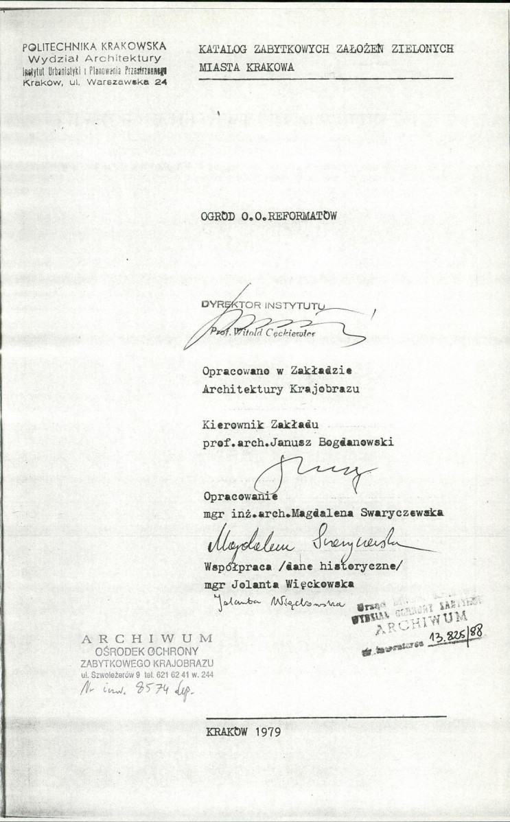 Ewidencja parkowa, skan nr 4