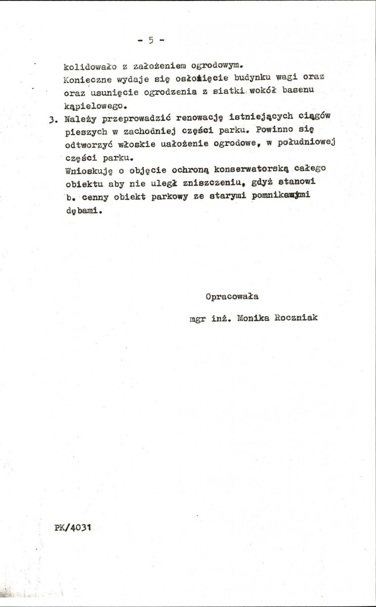 Ewidencja parkowa, skan nr 9
