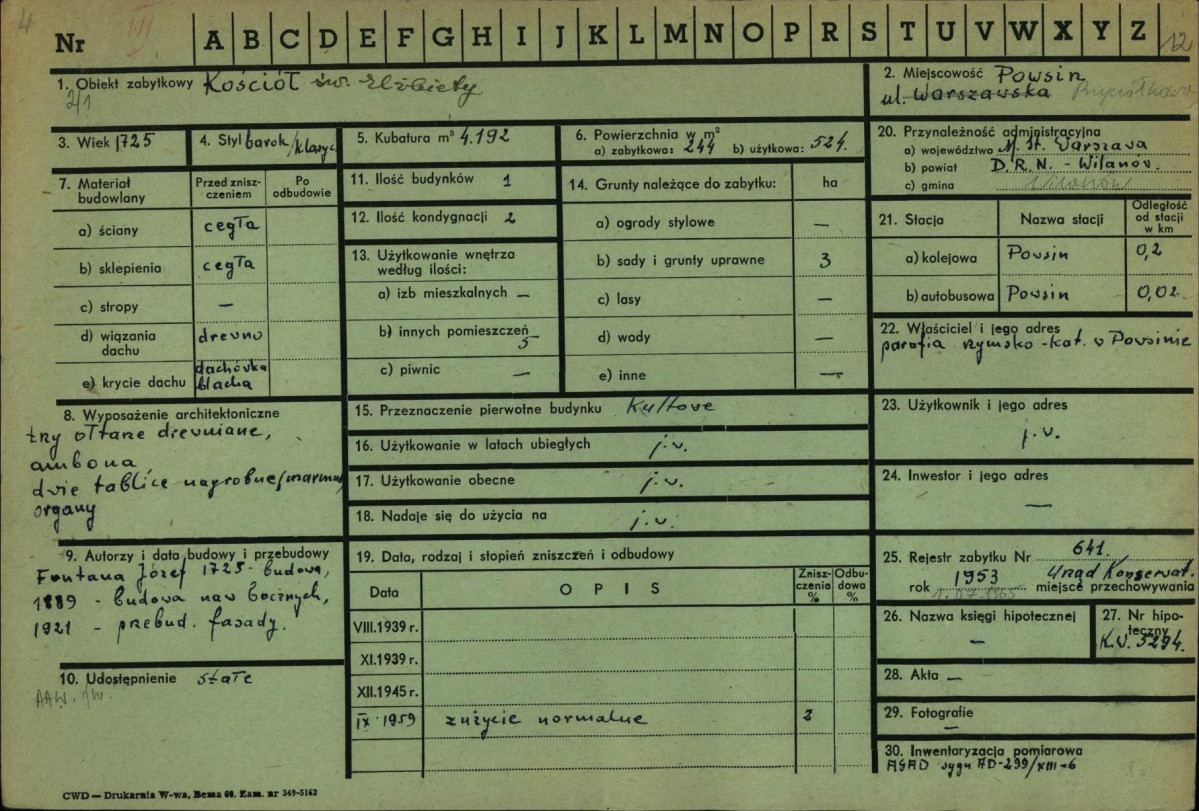 Karta zielona, skan nr 1