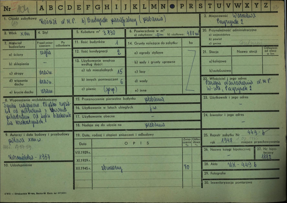 Karta zielona, skan nr 1