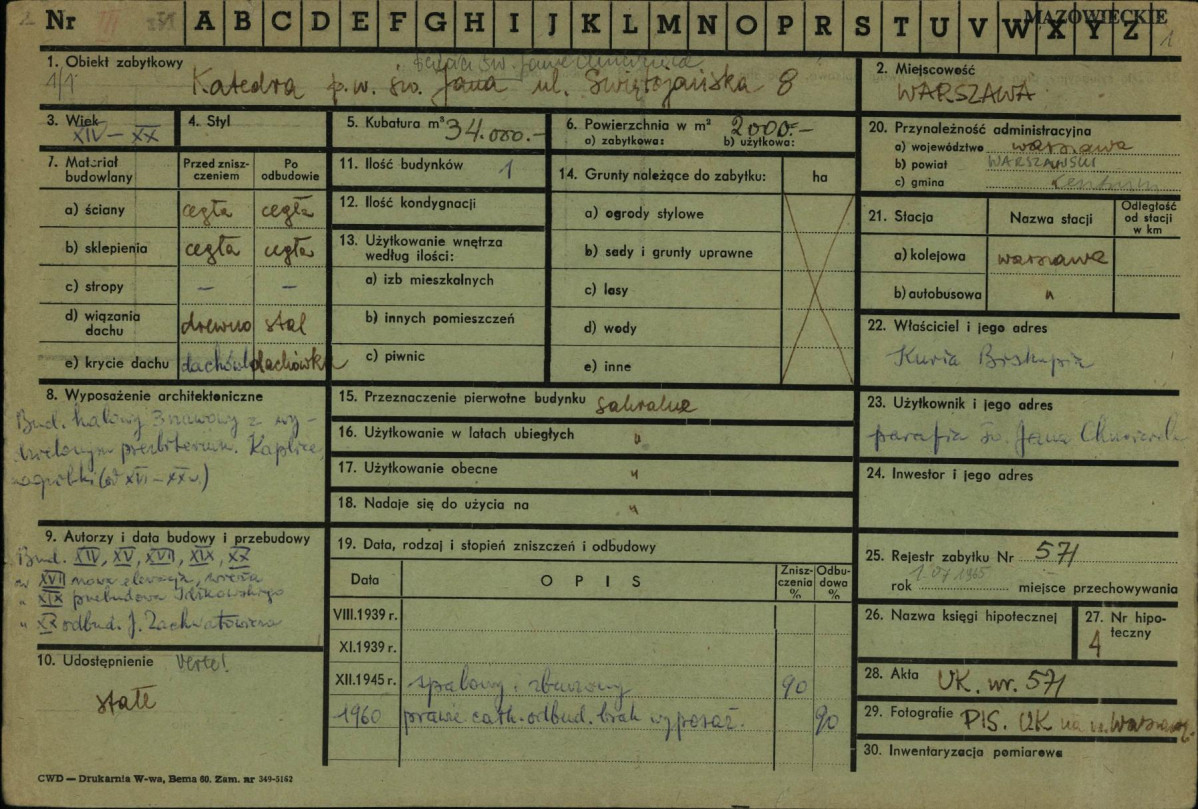 Karta zielona, skan nr 1