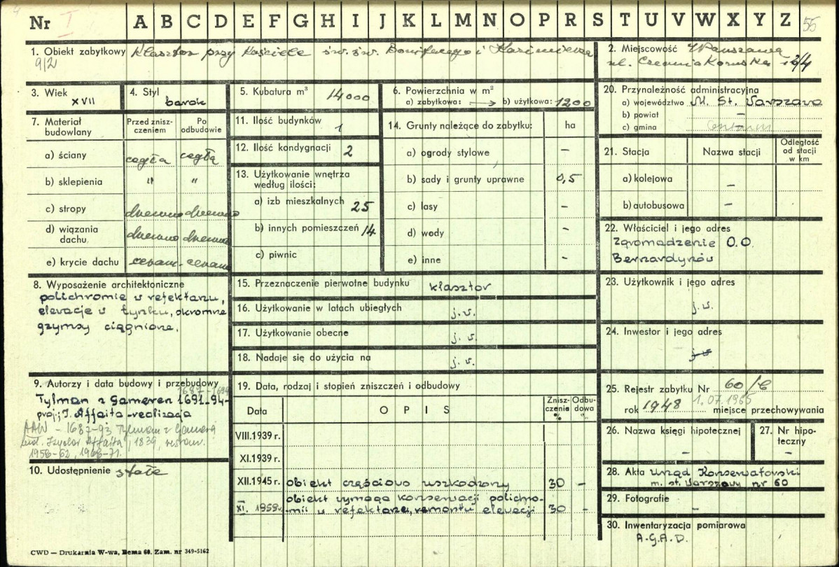 Karta zielona, skan nr 1