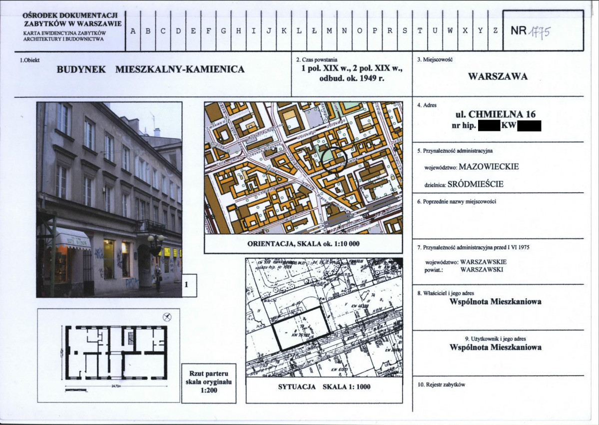 KB - Karta biała, skan nr 1