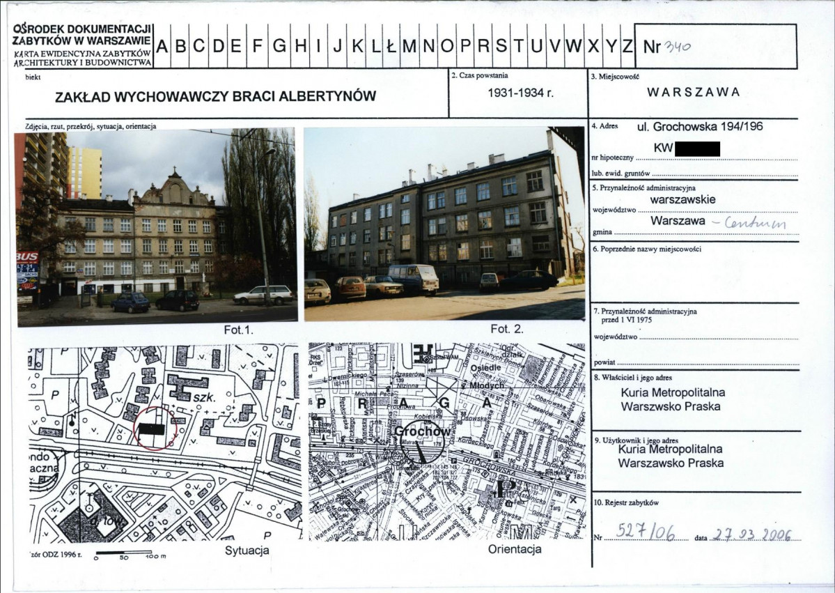 KB - Karta biała, skan nr 1