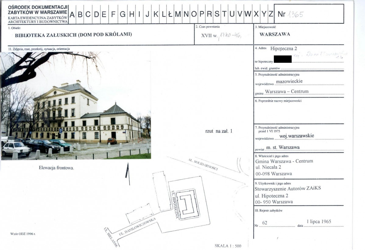 KB - Karta biała, skan nr 1