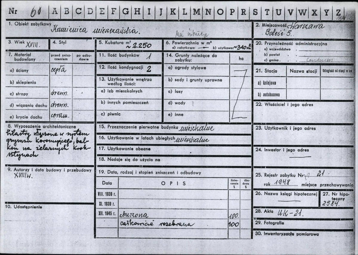 KZ - Karta zielona, skan nr 1
