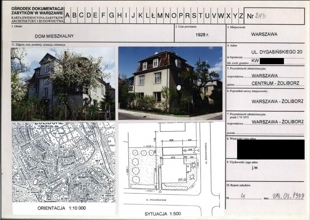 KB - Karta biała, skan nr 1
