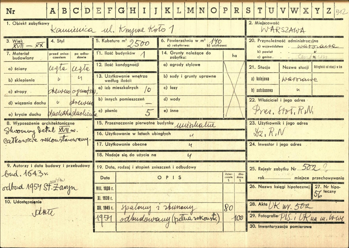 KZ - Karta zielona, skan nr 1