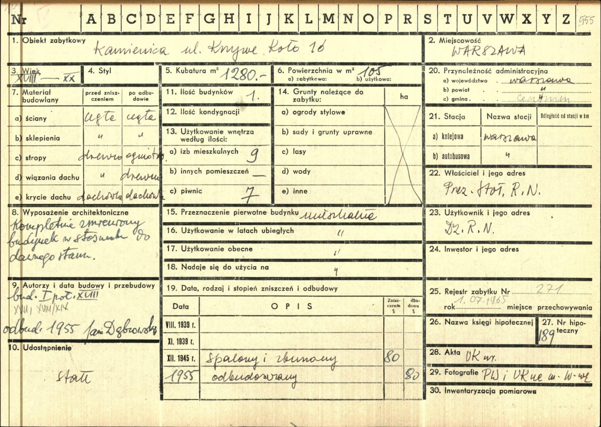 KZ - Karta zielona, skan nr 1