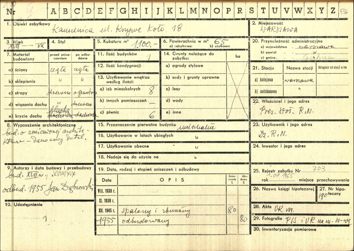 KZ - Karta zielona, skan nr 1