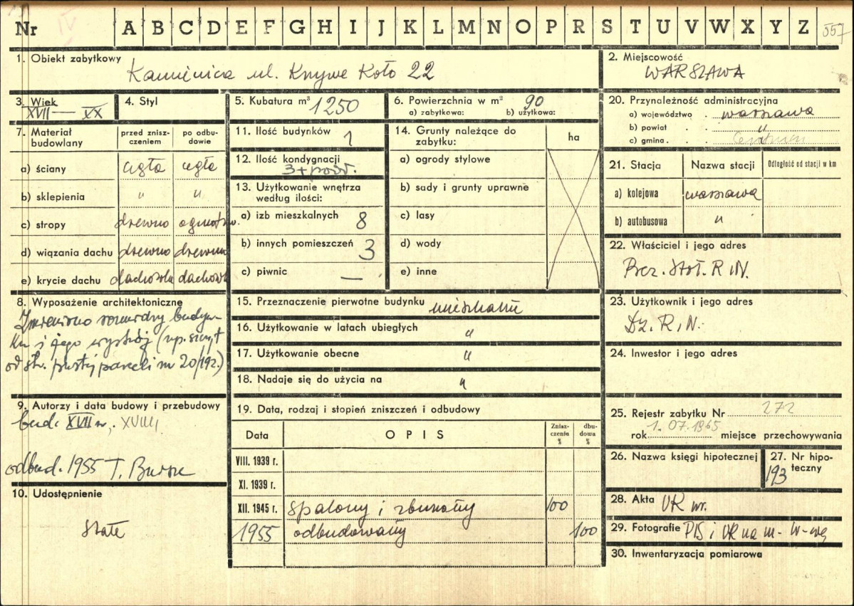 KZ - Karta zielona, skan nr 1