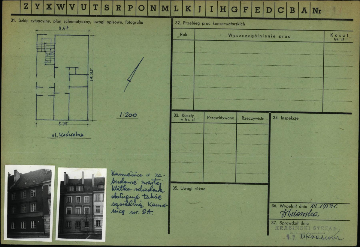 KZ - Karta zielona, skan nr 2