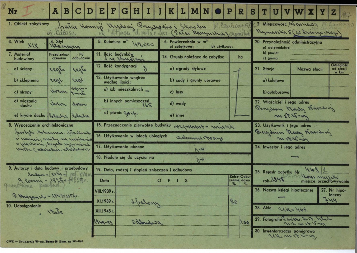 Karta zielona, skan nr 1