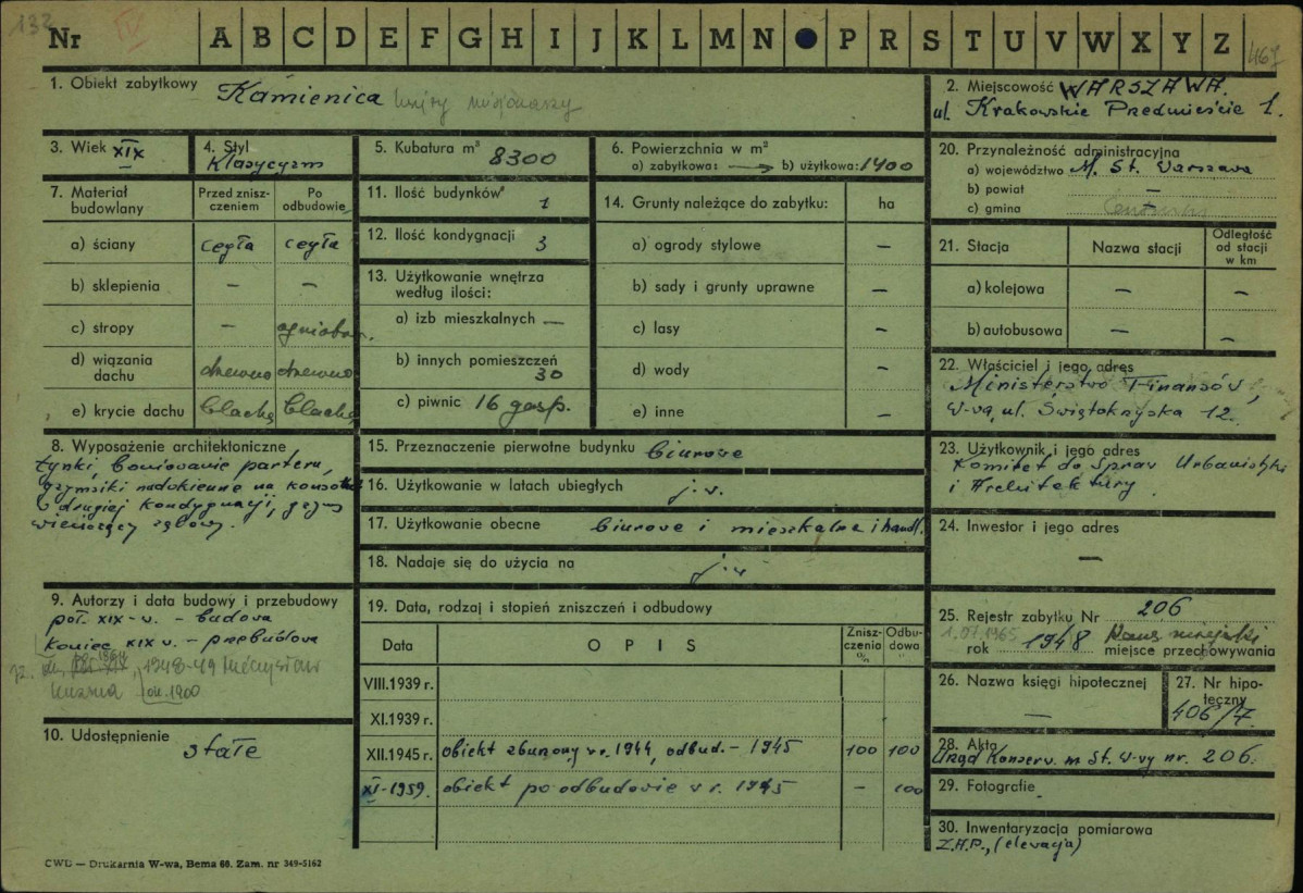 Karta zielona, skan nr 1