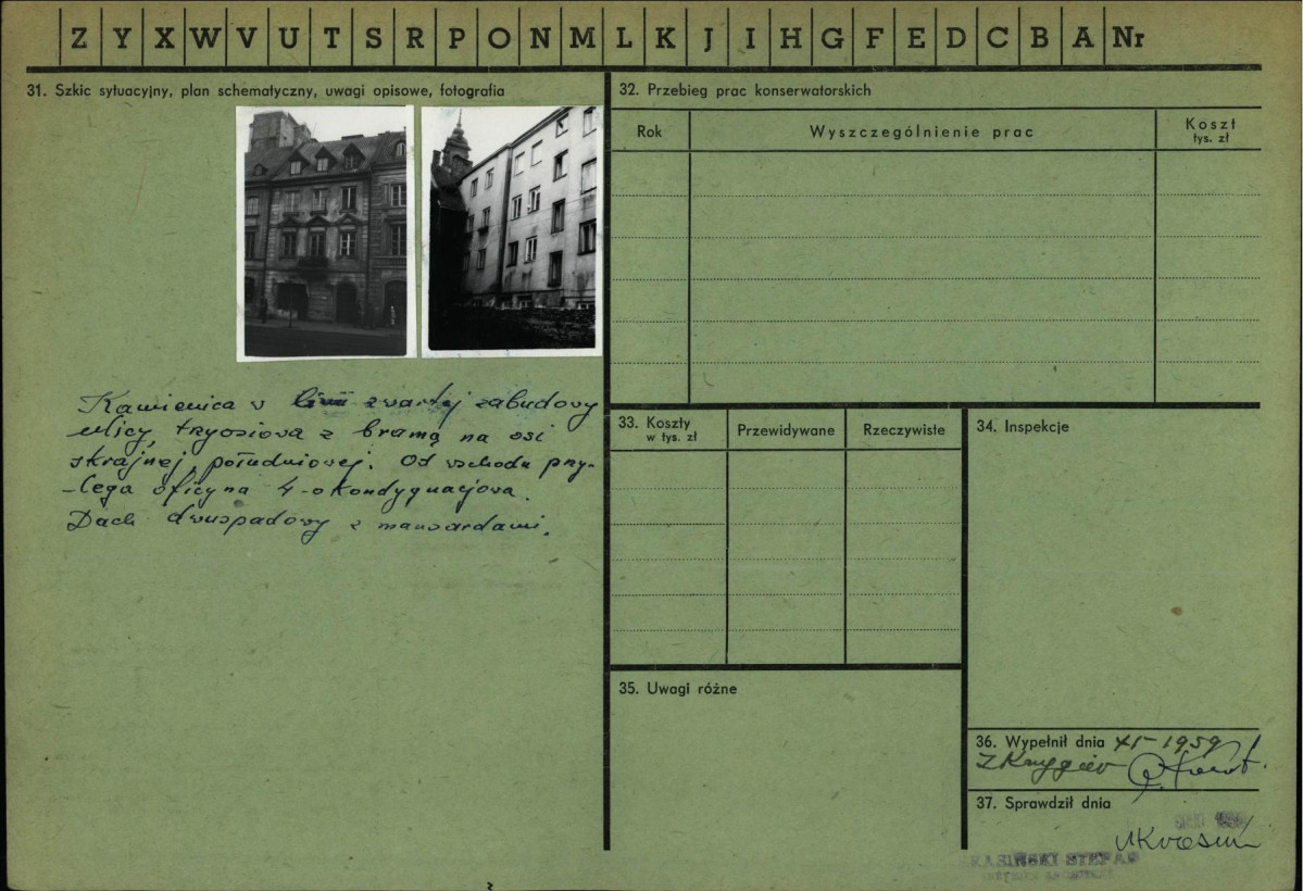 KZ - Karta zielona, skan nr 2