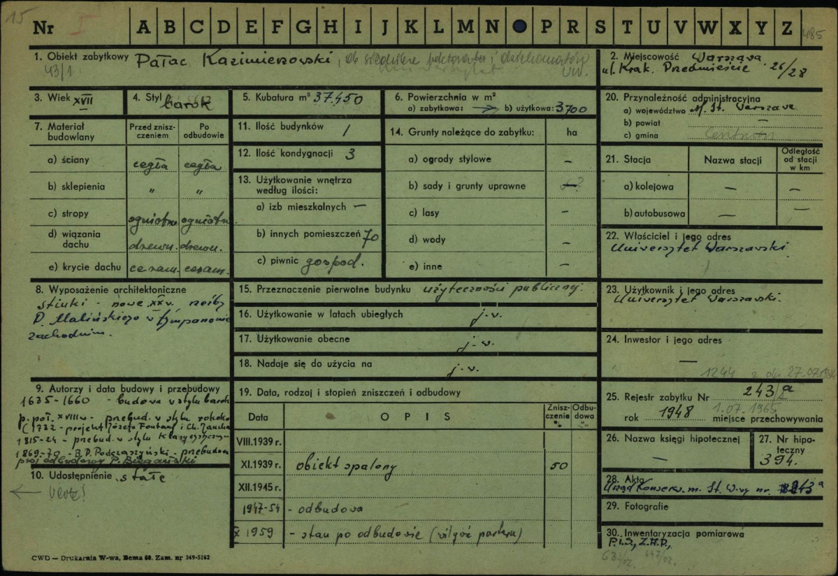 Karta zielona, skan nr 1