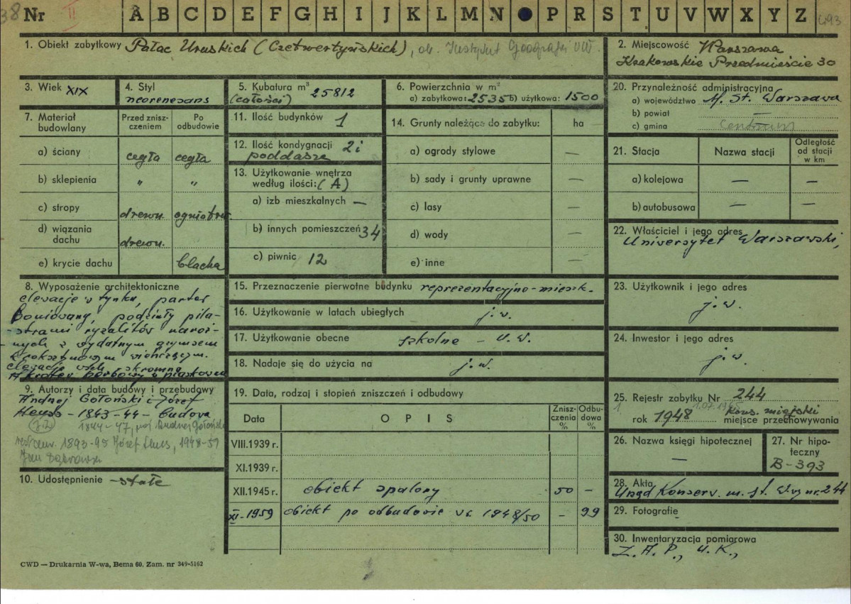 Karta zielona, skan nr 1