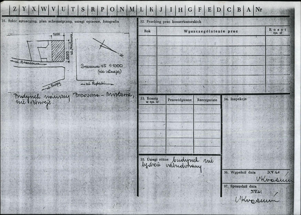 KZ - Karta zielona, skan nr 2