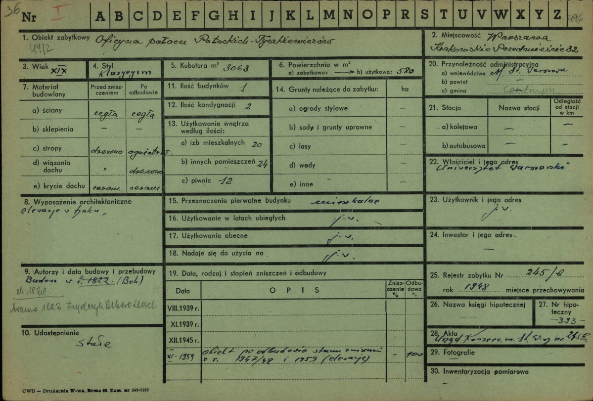 Karta zielona, skan nr 1
