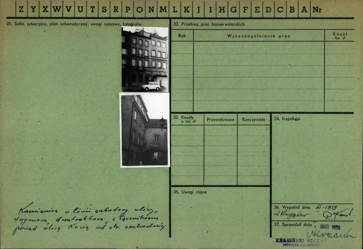 KZ - Karta zielona, skan nr 2