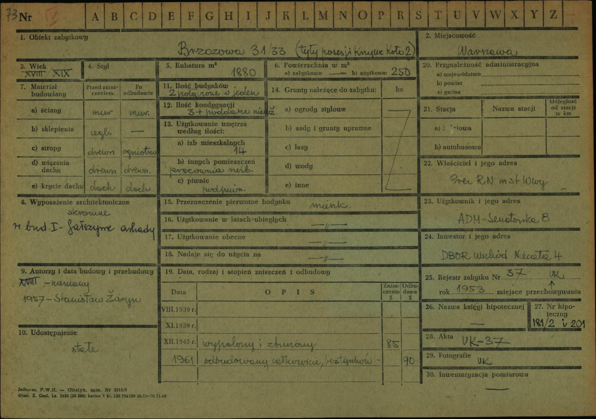 KZ - Karta zielona, skan nr 3