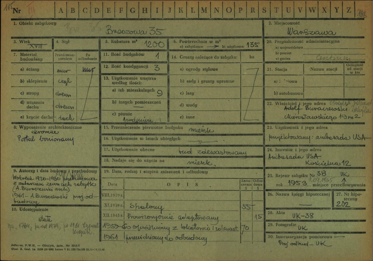 KZ - Karta zielona, skan nr 1