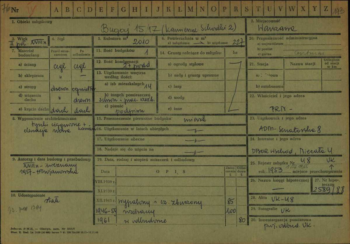KZ - Karta zielona, skan nr 1