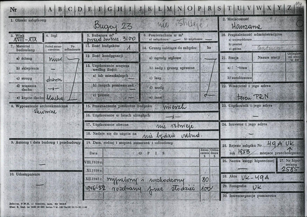 KZ - Karta zielona, skan nr 1