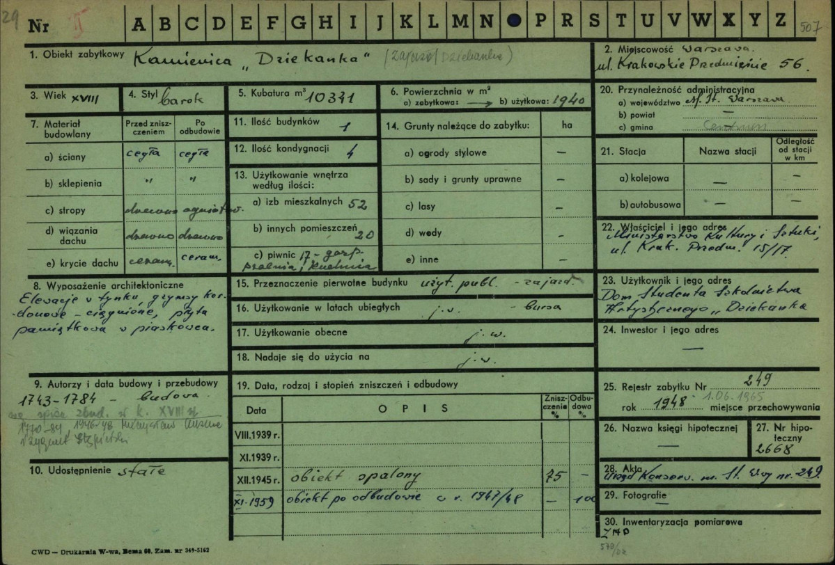 Karta zielona, skan nr 1