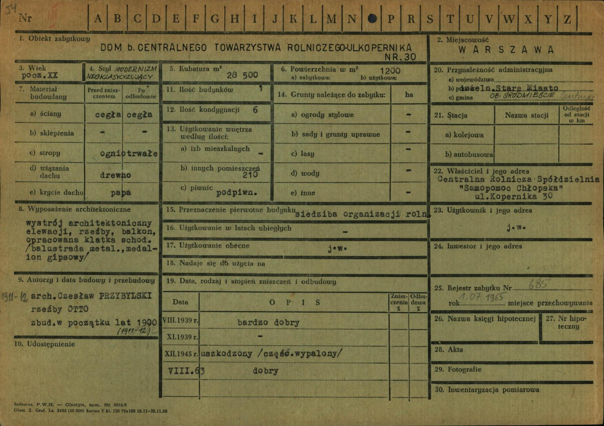 Karta zielona, skan nr 1