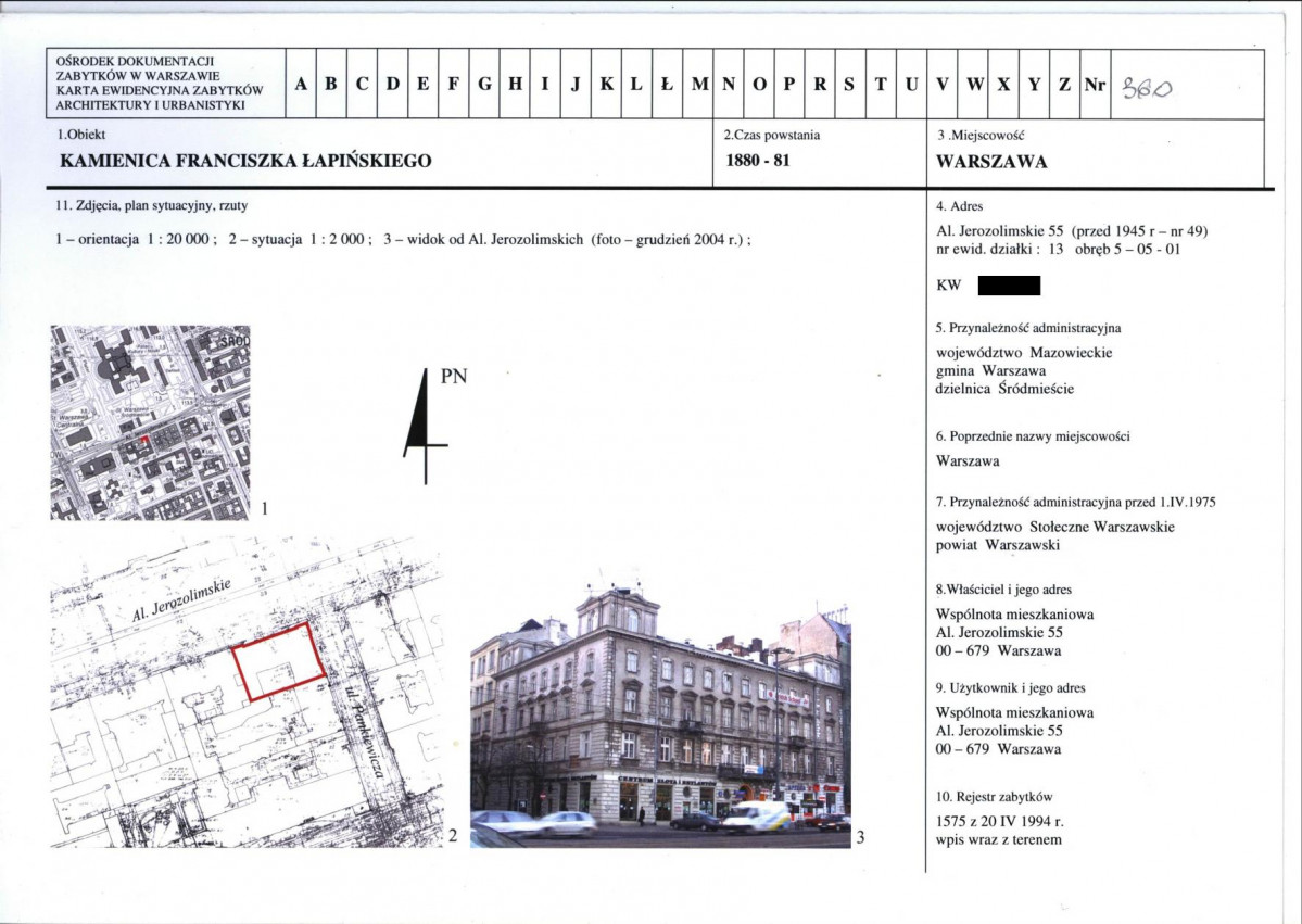KB - Karta biała, skan nr 1