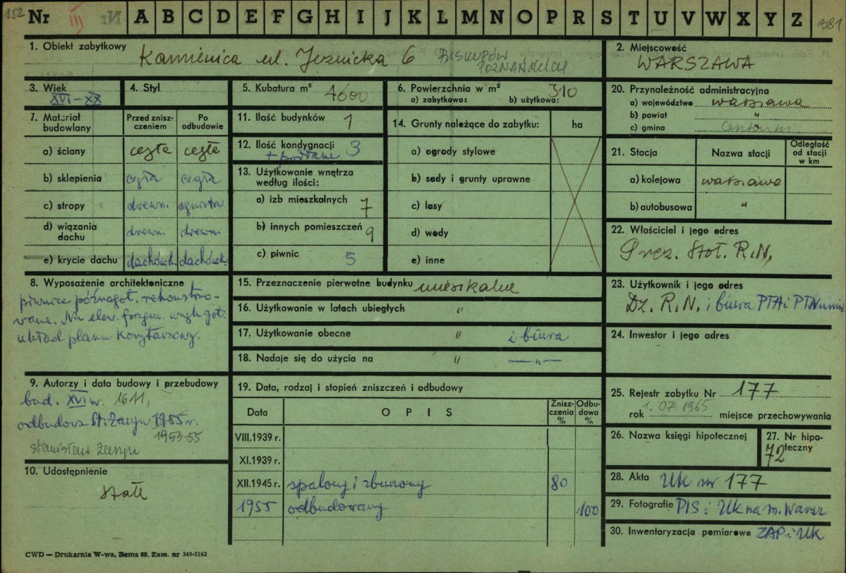 Karta zielona, skan nr 1