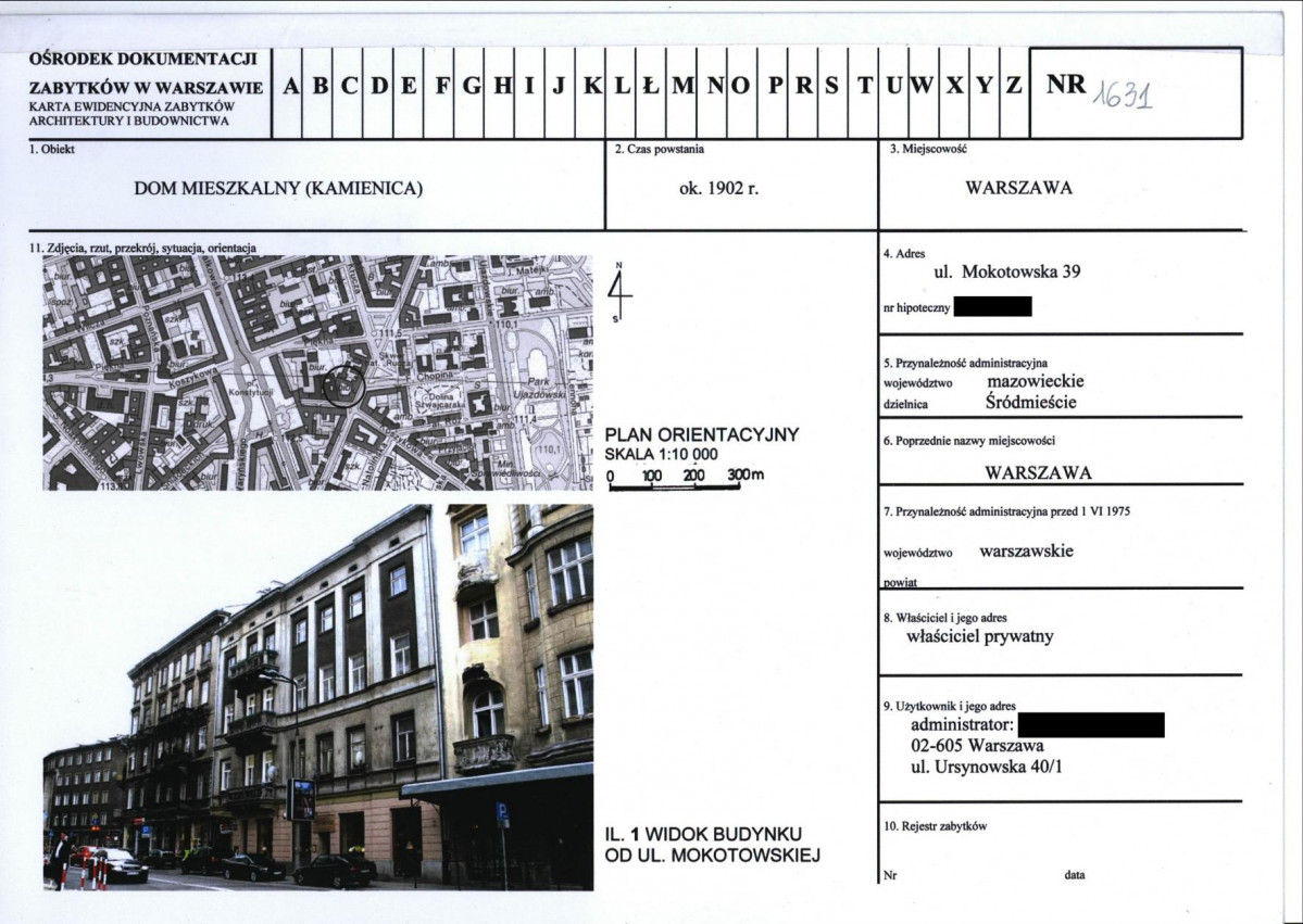 KB - Karta biała, skan nr 1
