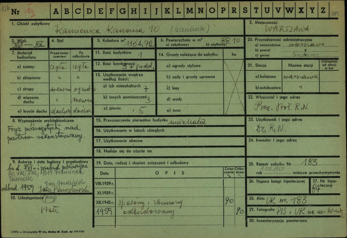 Karta zielona, skan nr 1