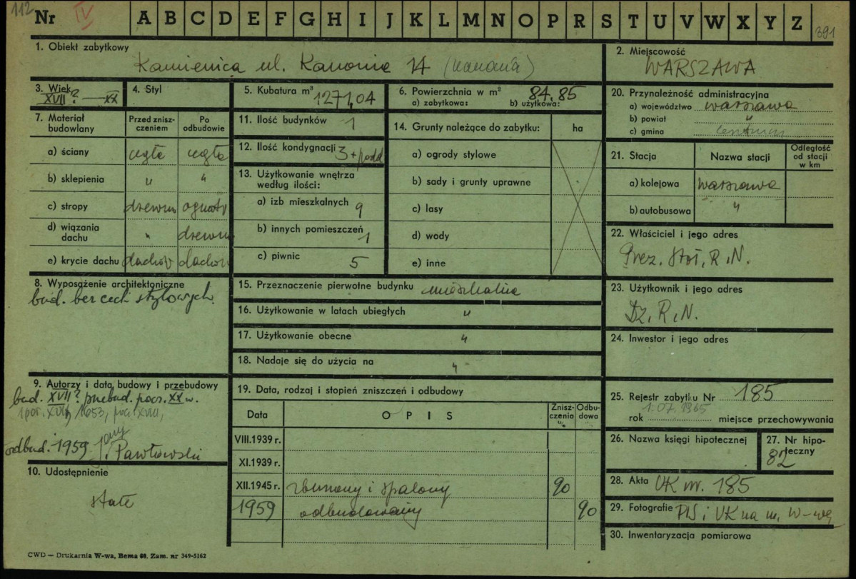 Karta zielona, skan nr 1