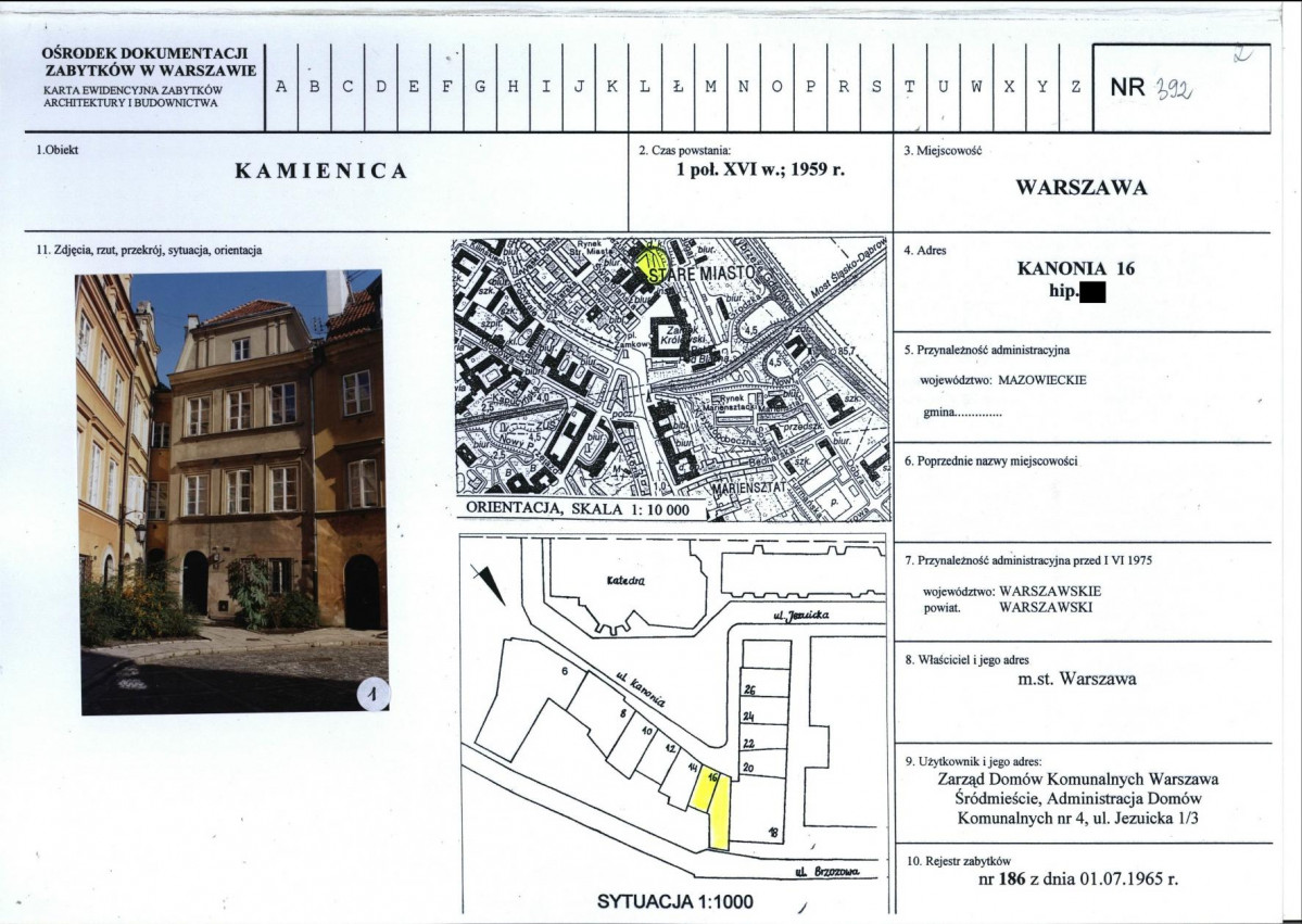 KB - Karta biała, skan nr 1