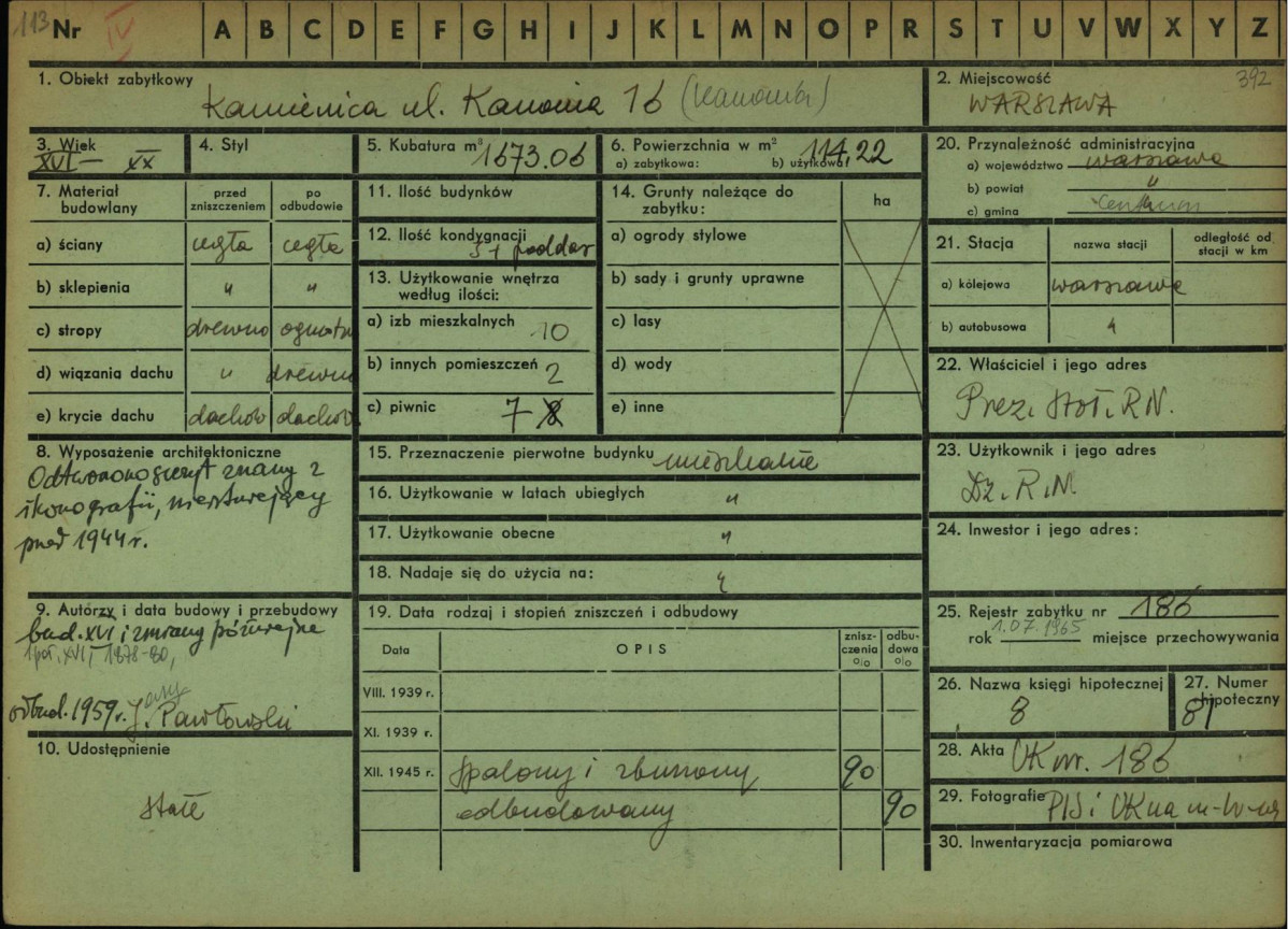 Karta zielona, skan nr 1